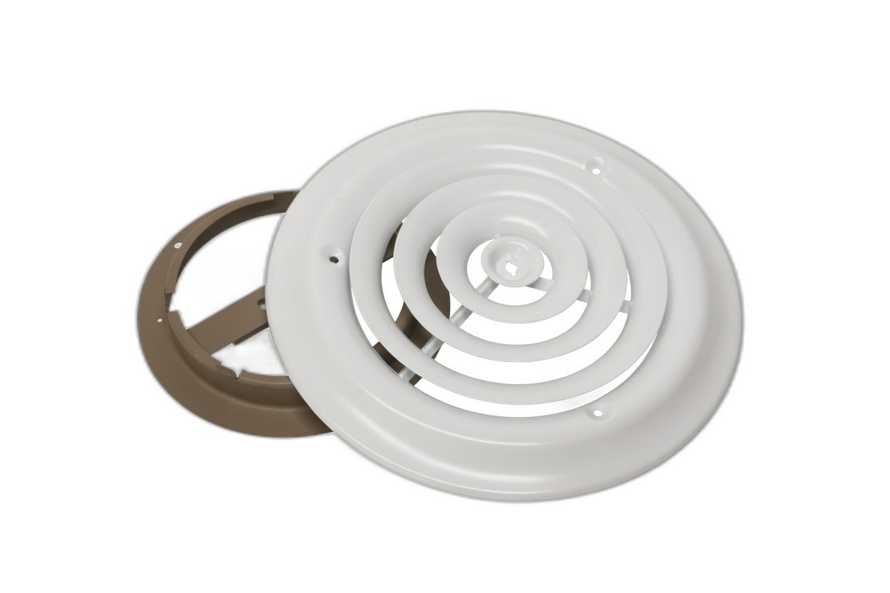 Round Steel Step-Down Diffuser